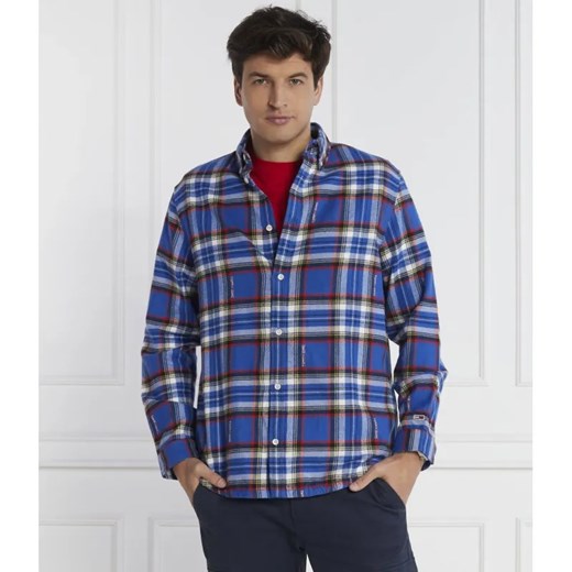 Tommy Jeans Koszula TOMMY CHECK | Relaxed fit ze sklepu Gomez Fashion Store w kategorii Koszule męskie - zdjęcie 184352087
