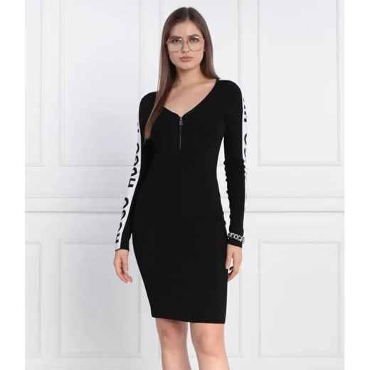 HUGO Sukienka Shalany ze sklepu Gomez Fashion Store w kategorii Sukienki - zdjęcie 184352099