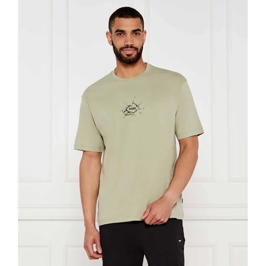 BOSS ORANGE T-shirt Te_voyage | Loose fit ze sklepu Gomez Fashion Store w kategorii T-shirty męskie - zdjęcie 184352108