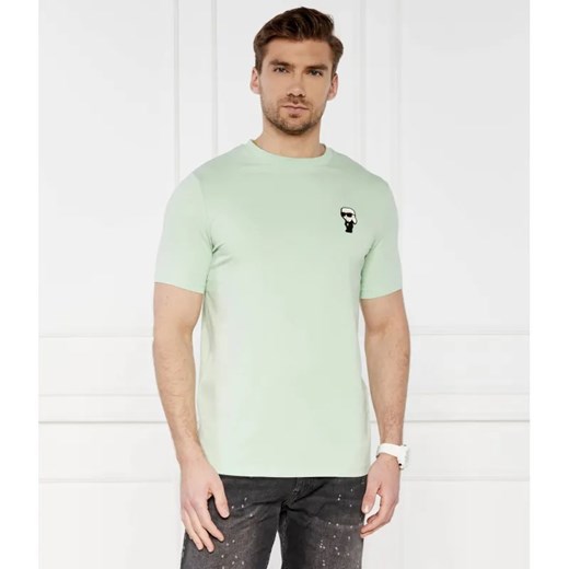 Karl Lagerfeld T-shirt | Regular Fit | stretch ze sklepu Gomez Fashion Store w kategorii T-shirty męskie - zdjęcie 184352175