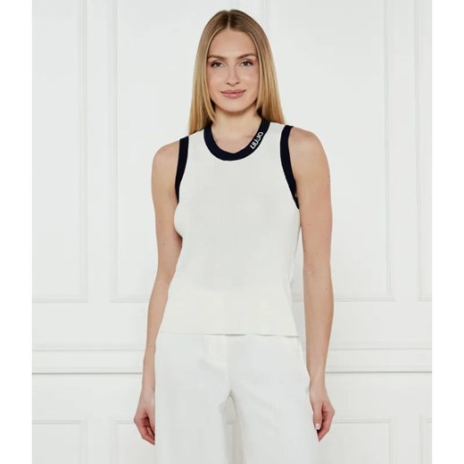 Liu Jo Sport Top | Regular Fit ze sklepu Gomez Fashion Store w kategorii Bluzki damskie - zdjęcie 184352176