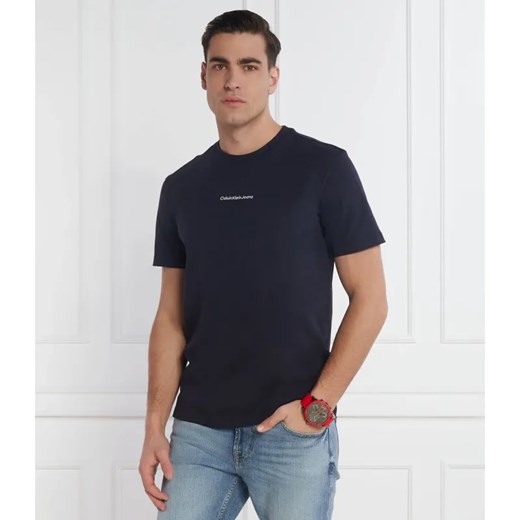 Calvin Klein Jeans T-shirt | Regular Fit ze sklepu Gomez Fashion Store w kategorii T-shirty męskie - zdjęcie 184352186