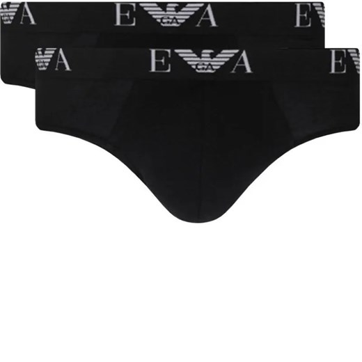 Emporio Armani Slipy 2-pack ze sklepu Gomez Fashion Store w kategorii Majtki męskie - zdjęcie 184352205