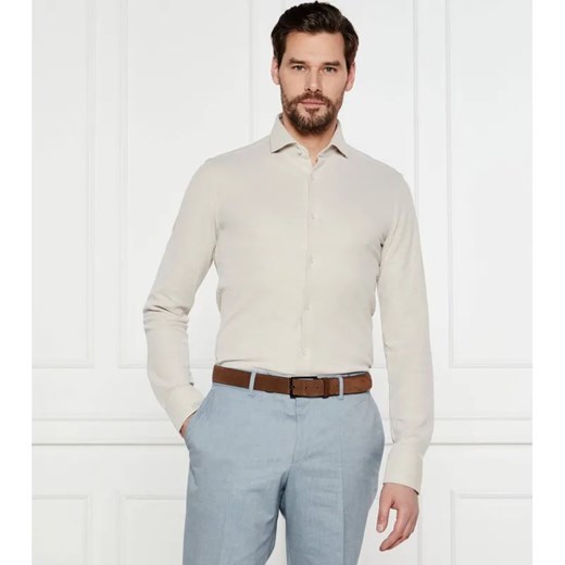 BOSS BLACK Koszula P-HANK-spread-243 | Slim Fit | stretch ze sklepu Gomez Fashion Store w kategorii Koszule męskie - zdjęcie 184352206