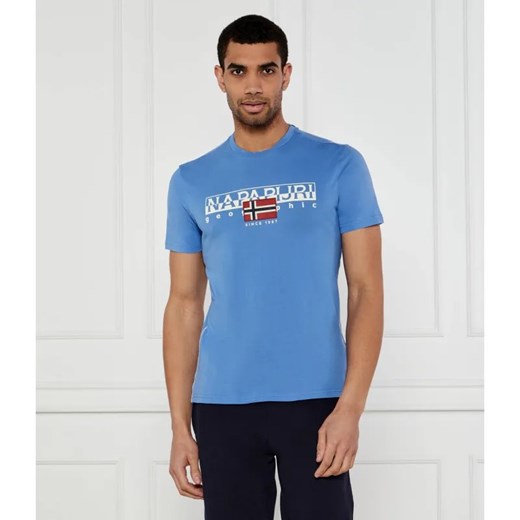 Napapijri T-shirt s-aylmer-h62 | Regular Fit ze sklepu Gomez Fashion Store w kategorii T-shirty męskie - zdjęcie 184352209