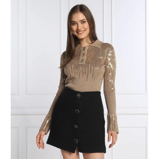 Pinko Sweter SODA | Regular Fit | z dodatkiem wełny ze sklepu Gomez Fashion Store w kategorii Swetry damskie - zdjęcie 184352287