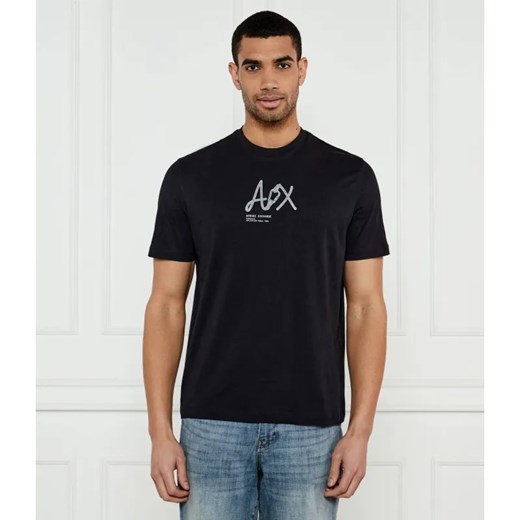 Armani Exchange T-shirt | Regular Fit ze sklepu Gomez Fashion Store w kategorii T-shirty męskie - zdjęcie 184352318