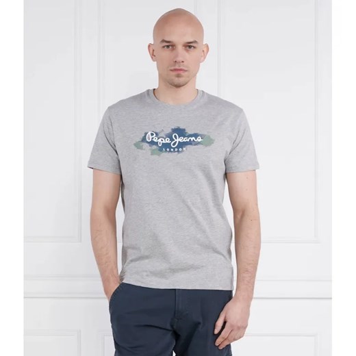 Pepe Jeans London T-shirt RAFFAEL | Regular Fit ze sklepu Gomez Fashion Store w kategorii T-shirty męskie - zdjęcie 184352347