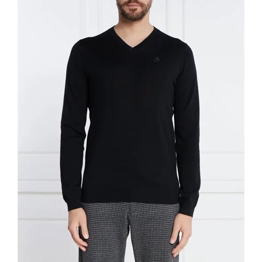 Karl Lagerfeld Wełniany sweter | Regular Fit ze sklepu Gomez Fashion Store w kategorii Swetry męskie - zdjęcie 184352397