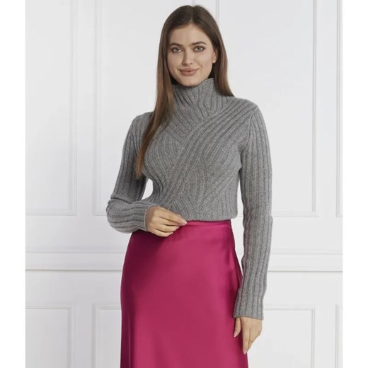 BOSS BLACK Wełniany golf Frim | Regular Fit | z dodatkiem kaszmiru ze sklepu Gomez Fashion Store w kategorii Swetry damskie - zdjęcie 184352435