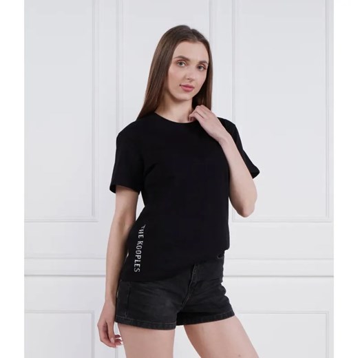 The Kooples T-shirt | Regular Fit ze sklepu Gomez Fashion Store w kategorii Bluzki damskie - zdjęcie 184352496