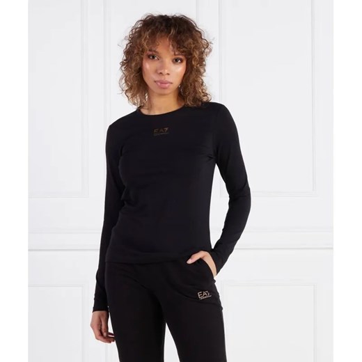 EA7 Bluzka | Regular Fit ze sklepu Gomez Fashion Store w kategorii Bluzki damskie - zdjęcie 184352499