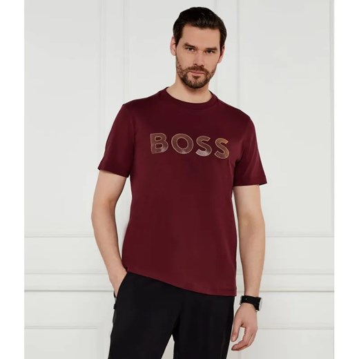 BOSS GREEN T-shirt TL Logo | Regular Fit | stretch ze sklepu Gomez Fashion Store w kategorii T-shirty męskie - zdjęcie 184352565