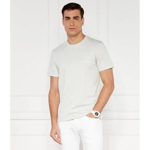 Calvin Klein Jeans T-shirt DIFFUSED STACKED | Regular Fit ze sklepu Gomez Fashion Store w kategorii T-shirty męskie - zdjęcie 184352615