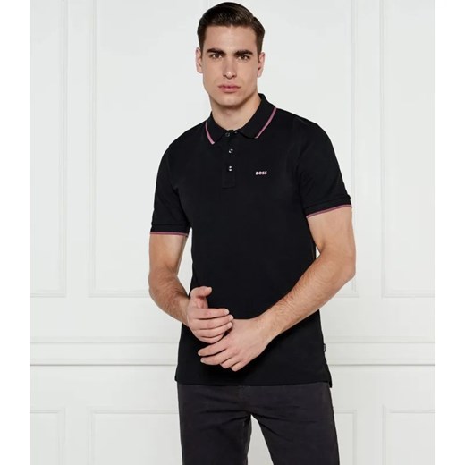 BOSS BLACK Polo Parlay 190 | Regular Fit | pique ze sklepu Gomez Fashion Store w kategorii T-shirty męskie - zdjęcie 184352619