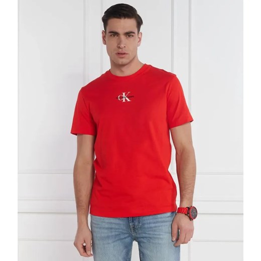 Calvin Klein Jeans T-shirt | Regular Fit ze sklepu Gomez Fashion Store w kategorii T-shirty męskie - zdjęcie 184352635