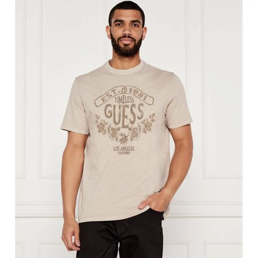 GUESS T-shirt | Regular Fit ze sklepu Gomez Fashion Store w kategorii T-shirty męskie - zdjęcie 184352656