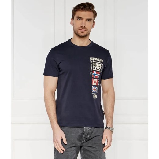 Napapijri T-shirt S-TURIN | Regular Fit ze sklepu Gomez Fashion Store w kategorii T-shirty męskie - zdjęcie 184352658