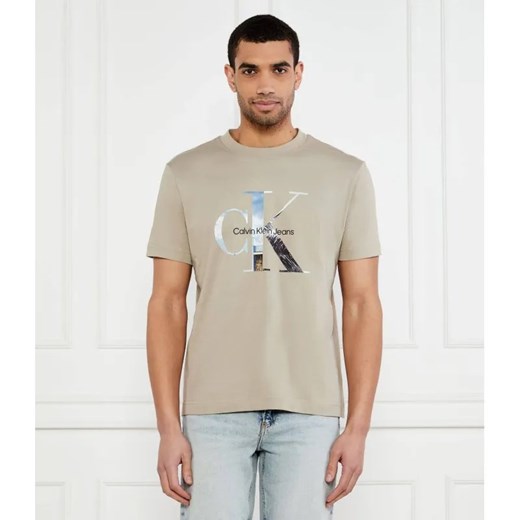 Calvin Klein Jeans T-shirt | Regular Fit ze sklepu Gomez Fashion Store w kategorii T-shirty męskie - zdjęcie 184352686