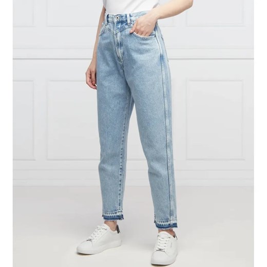 Pepe Jeans London Jeansy RACHEL | Mom Fit ze sklepu Gomez Fashion Store w kategorii Jeansy damskie - zdjęcie 184352726