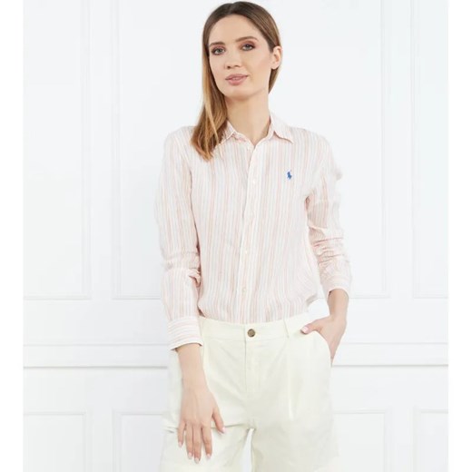 POLO RALPH LAUREN Lniana koszula | Relaxed fit ze sklepu Gomez Fashion Store w kategorii Koszule damskie - zdjęcie 184352756