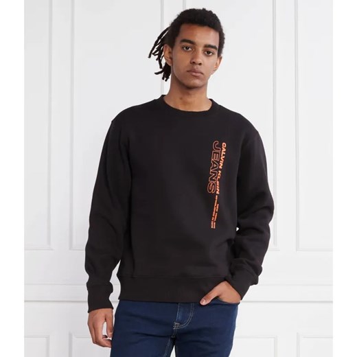 Calvin Klein Jeans Bluza CREW NECK | Regular Fit ze sklepu Gomez Fashion Store w kategorii Bluzy męskie - zdjęcie 184352778