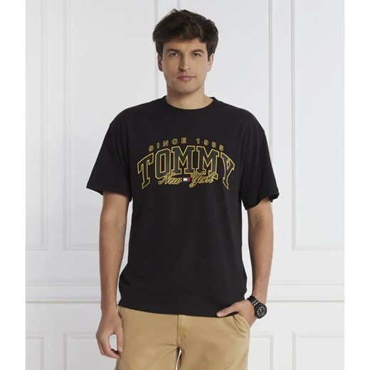Tommy Jeans T-shirt LUXE VARSITY | Relaxed fit ze sklepu Gomez Fashion Store w kategorii T-shirty męskie - zdjęcie 184352815