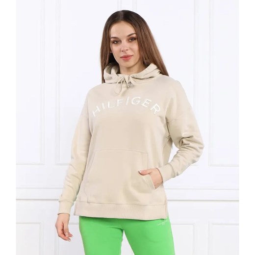 Tommy Hilfiger Bluza RLX HILFIGER VARSITY EMB HOODIE | Relaxed fit ze sklepu Gomez Fashion Store w kategorii Bluzy damskie - zdjęcie 184352828