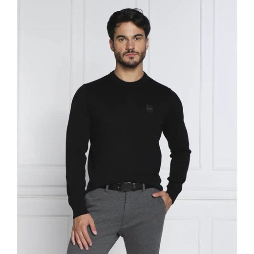BOSS ORANGE Sweter Kanovano | Regular Fit | z dodatkiem kaszmiru ze sklepu Gomez Fashion Store w kategorii Swetry męskie - zdjęcie 184352835