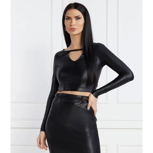 Versace Jeans Couture Bluzka | Cropped Fit ze sklepu Gomez Fashion Store w kategorii Bluzki damskie - zdjęcie 184352856