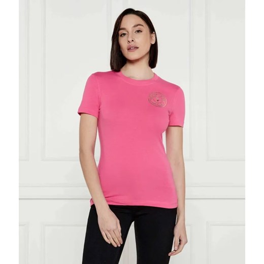 Versace Jeans Couture T-shirt | Slim Fit ze sklepu Gomez Fashion Store w kategorii Bluzki damskie - zdjęcie 184352857