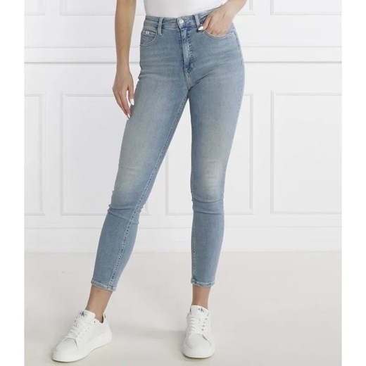Calvin Klein Jeans Jeansy HIGH RISE | Skinny fit ze sklepu Gomez Fashion Store w kategorii Jeansy damskie - zdjęcie 184352897