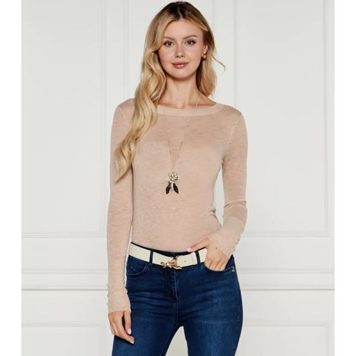 Patrizia Pepe Wełniany sweter | Regular Fit ze sklepu Gomez Fashion Store w kategorii Swetry damskie - zdjęcie 184352918