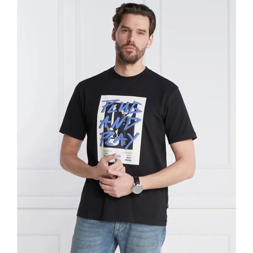 BOSS ORANGE T-shirt Pantera | Regular Fit ze sklepu Gomez Fashion Store w kategorii T-shirty męskie - zdjęcie 184352929