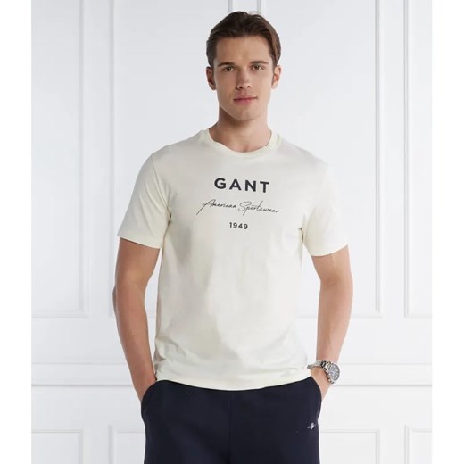 Gant T-shirt | Regular Fit ze sklepu Gomez Fashion Store w kategorii T-shirty męskie - zdjęcie 184352958