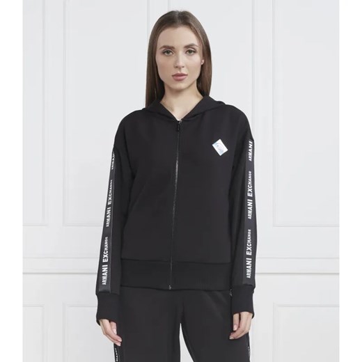 Armani Exchange Bluza | Regular Fit ze sklepu Gomez Fashion Store w kategorii Bluzy damskie - zdjęcie 184352978