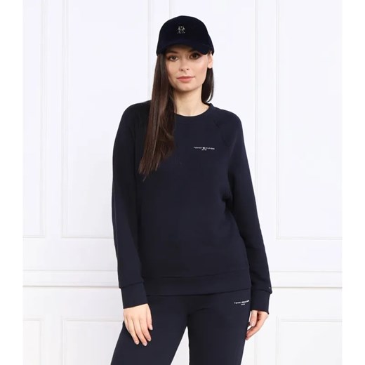 Tommy Hilfiger Bluza 1985 RLX MINI CORP LOGO | Relaxed fit ze sklepu Gomez Fashion Store w kategorii Bluzy damskie - zdjęcie 184353005