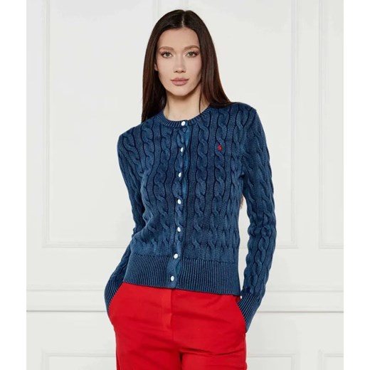 POLO RALPH LAUREN Kardigan | Slim Fit ze sklepu Gomez Fashion Store w kategorii Swetry damskie - zdjęcie 184353039