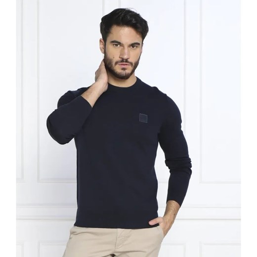 BOSS ORANGE Sweter Kanovano | Regular Fit | z dodatkiem kaszmiru ze sklepu Gomez Fashion Store w kategorii Swetry męskie - zdjęcie 184353047