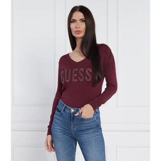 GUESS Sweter PASCALE | Regular Fit ze sklepu Gomez Fashion Store w kategorii Swetry damskie - zdjęcie 184353079