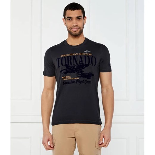Aeronautica Militare T-shirt | Regular Fit ze sklepu Gomez Fashion Store w kategorii T-shirty męskie - zdjęcie 184353089
