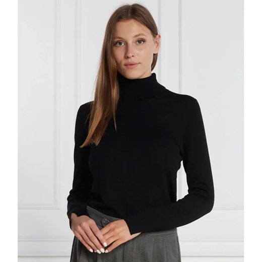 BOSS BLACK Wełniany golf Fasecta | Regular Fit ze sklepu Gomez Fashion Store w kategorii Swetry damskie - zdjęcie 184353107
