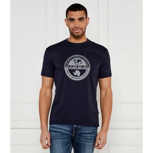 Napapijri T-shirt S-BOLLO | Regular Fit ze sklepu Gomez Fashion Store w kategorii T-shirty męskie - zdjęcie 184353117