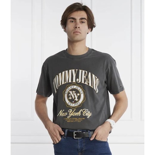 Tommy Jeans T-shirt | Loose fit ze sklepu Gomez Fashion Store w kategorii T-shirty męskie - zdjęcie 184353199