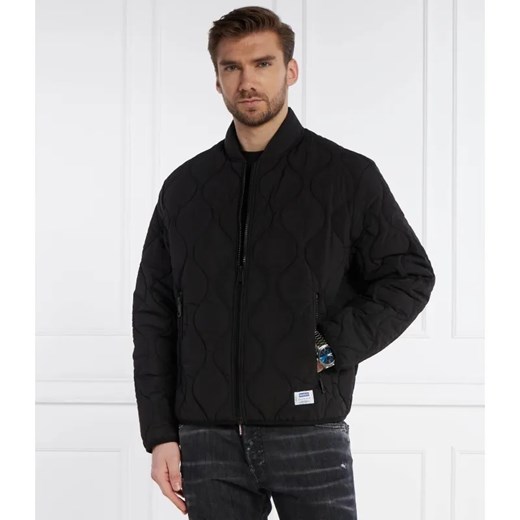 Hugo Blue Kurtka bomber Boho2421 | Slim Fit ze sklepu Gomez Fashion Store w kategorii Kurtki męskie - zdjęcie 184353225