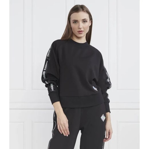 Armani Exchange Bluza | Regular Fit ze sklepu Gomez Fashion Store w kategorii Bluzy damskie - zdjęcie 184353247