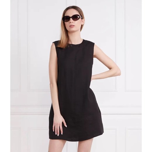 Marella SPORT Lniana sukienka ANGRI ze sklepu Gomez Fashion Store w kategorii Sukienki - zdjęcie 184353249