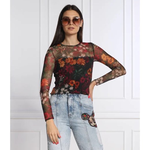 Desigual Bluzka UXIA | Slim Fit ze sklepu Gomez Fashion Store w kategorii Bluzki damskie - zdjęcie 184353257