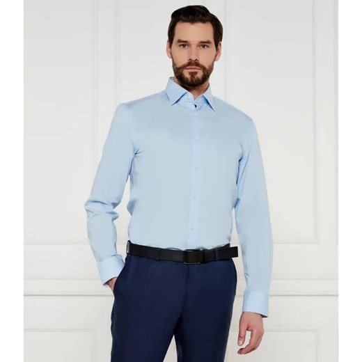 BOSS BLACK Koszula H-HANK-kent-C3-214 | Slim Fit | easy iron ze sklepu Gomez Fashion Store w kategorii Koszule męskie - zdjęcie 184353265