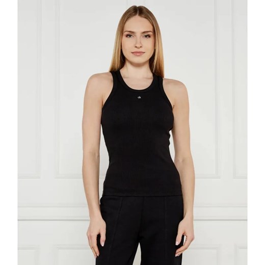 Calvin Klein Top | Slim Fit ze sklepu Gomez Fashion Store w kategorii Bluzki damskie - zdjęcie 184353266
